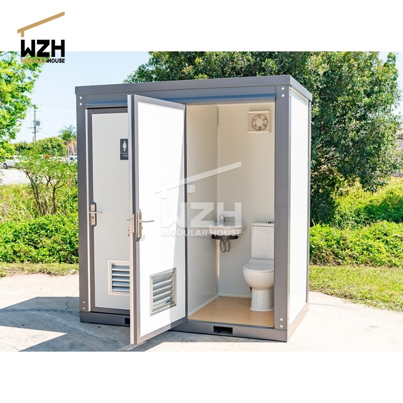 Compact structure portable toilet trailer wc toilet set bathroom portable toilet and shower room