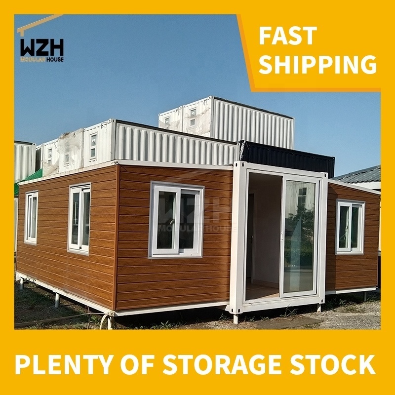 Prefab 2 bed room home living house container living with standard configuration