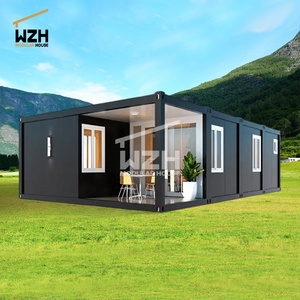 Industrial-chic prefabricated steel structure building prefab houses villas prefabricated bathroom pods