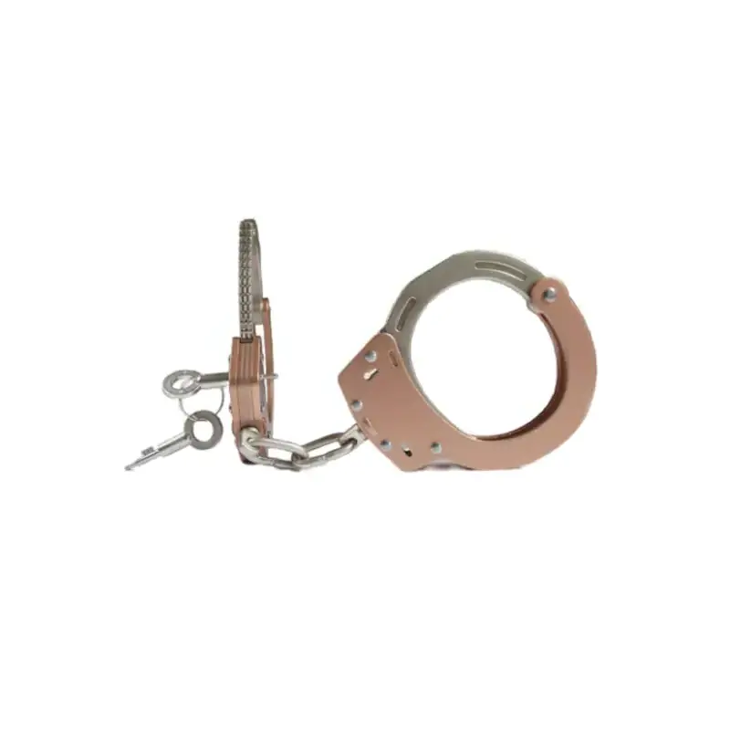 Security toy carbon steel metal handcuffs