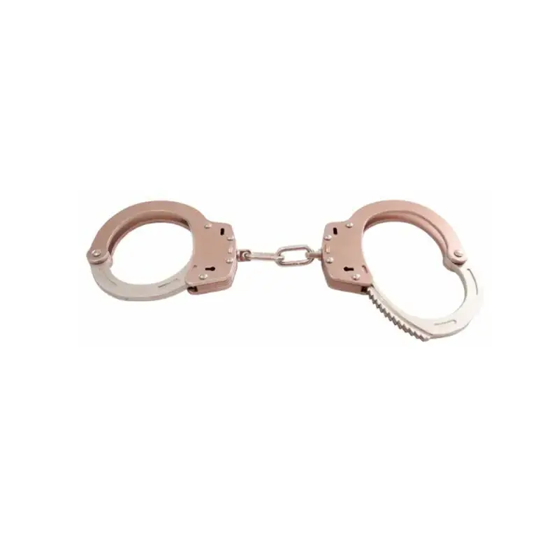 Security toy carbon steel metal handcuffs