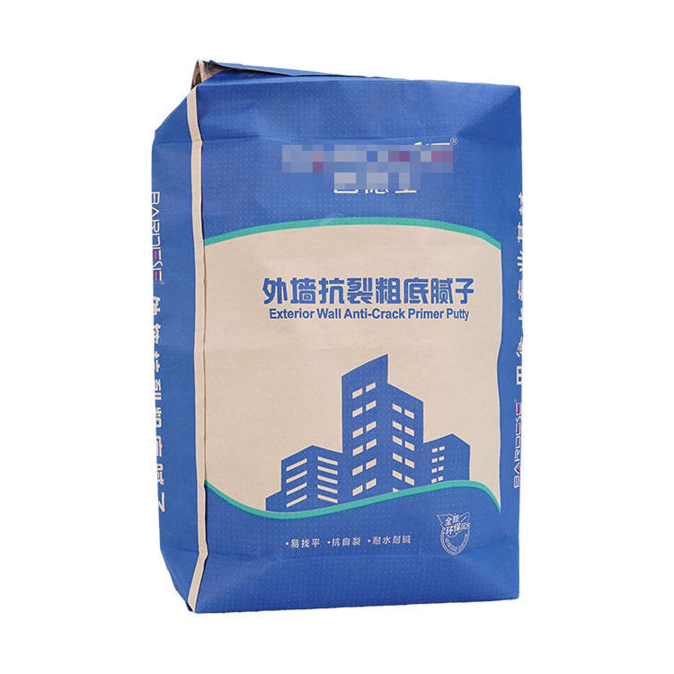 Competitive price packing bag pasted 25kg kraft paper valve bags