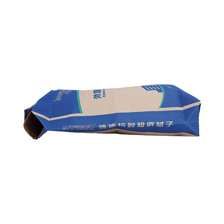 Competitive price packing bag pasted 25kg kraft paper valve bags