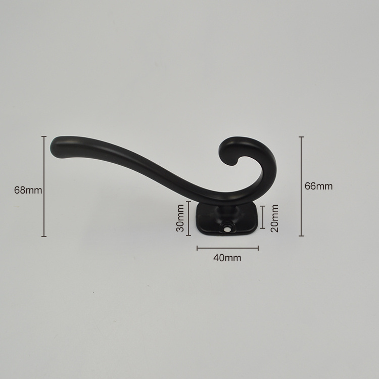 Bedroom Decorative Zinc Alloy Multifunction hooks wall organisation & Coat Racks Slat Wall Hooks hanger