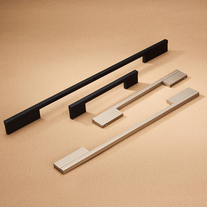 Long cabinet handle aluminum handles for drawer kitchen aluminum alloy edge pull