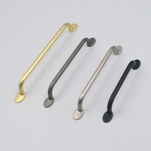 Modern design door pulls kitchen cabinet handles in gold finish cupboard door pulls drawer knobs handle hardware