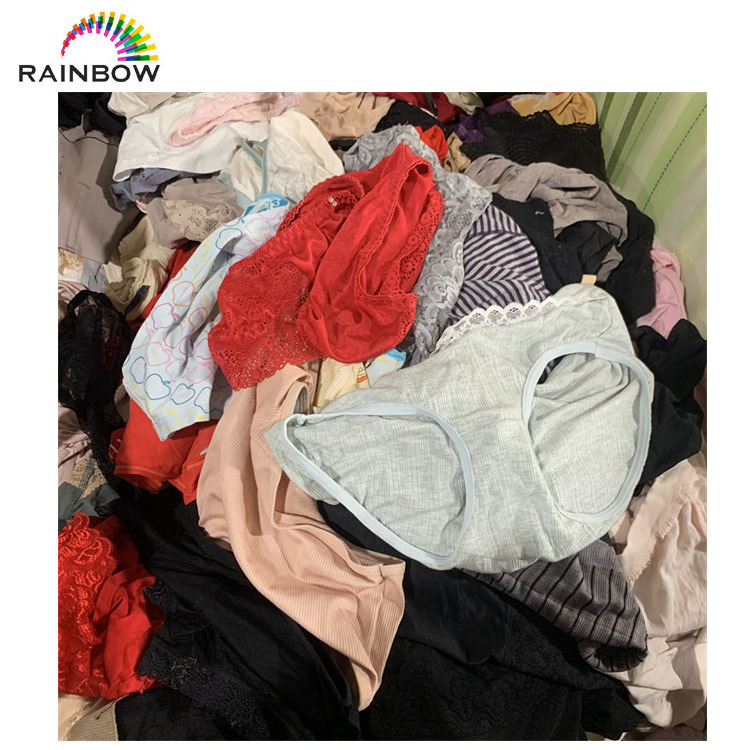 Bale of clothes used bra thrift clothes used bras and panties bale second hand underwear clothes bales