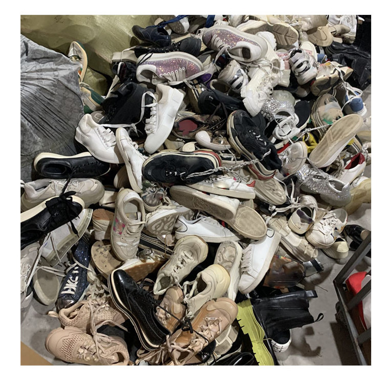 bulk wholesale second hand thailand ladies shoes italy luxury branded 2nd hand sneaker leather sandals used shoes