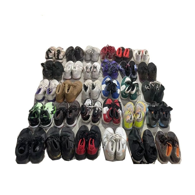 bulk wholesale second hand thailand ladies shoes italy luxury branded 2nd hand sneaker leather sandals used shoes