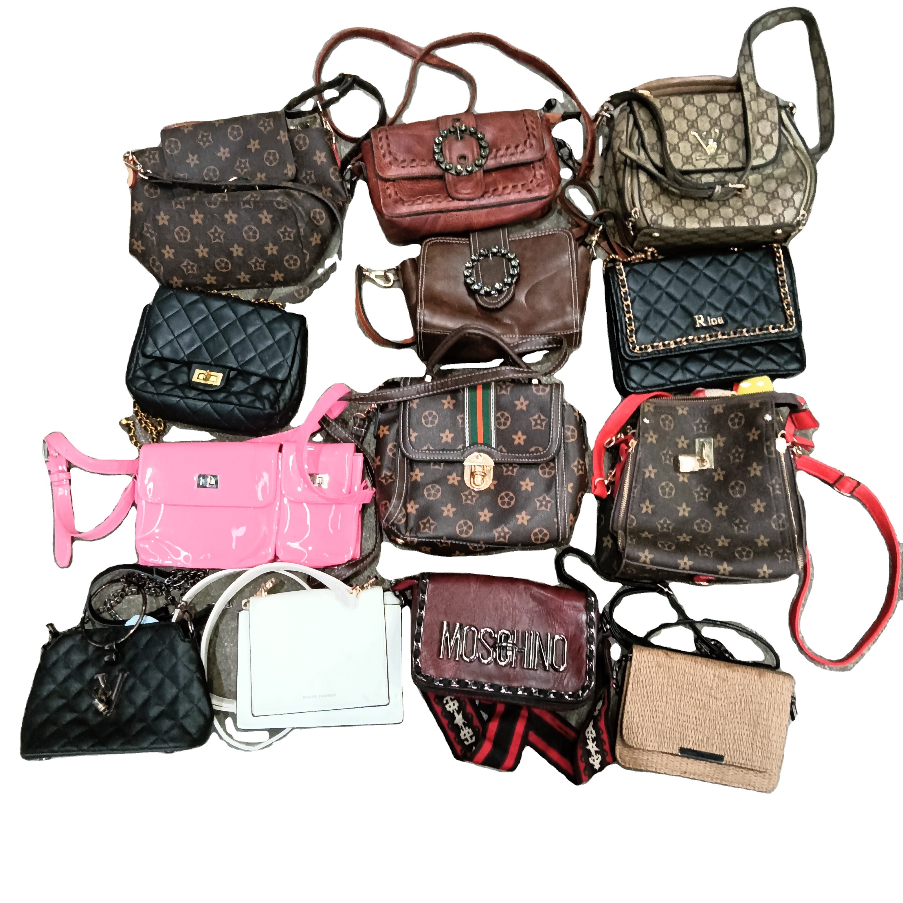 Korean premium bags bales thrift mix leather small sling bags preloved ukay ukay 5a bags with high quality