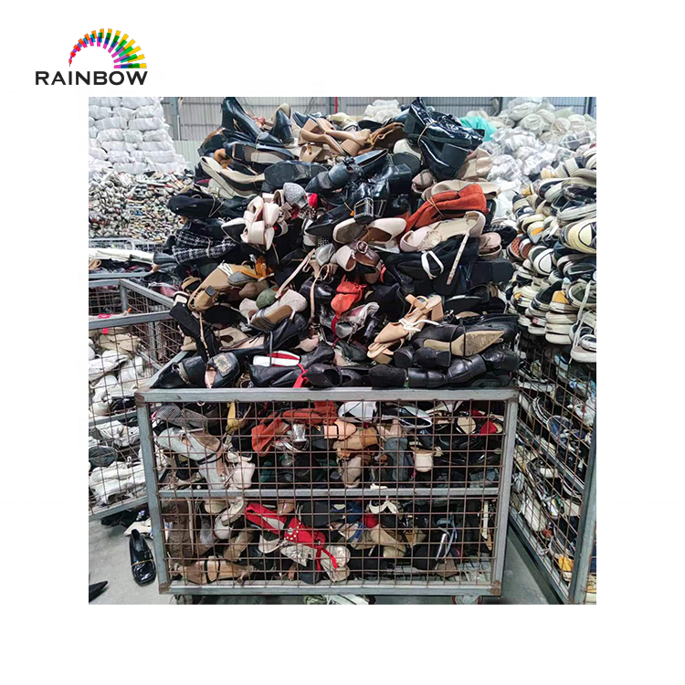 Wholesale International Used Brand Shoes Made in USA Bales AiCS Second-Hand Shoes Original in Bulk Retailer