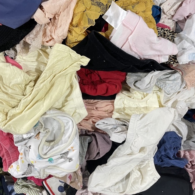 Bale of clothes used bra thrift clothes used bras and panties bale second hand underwear clothes bales