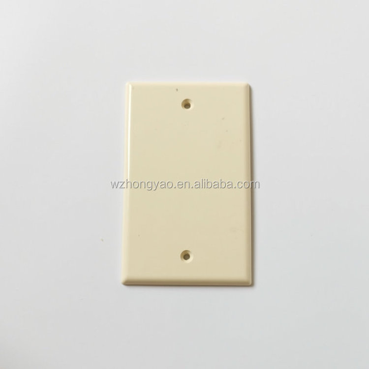 US type   blank PC material wall switch cover,wall plate