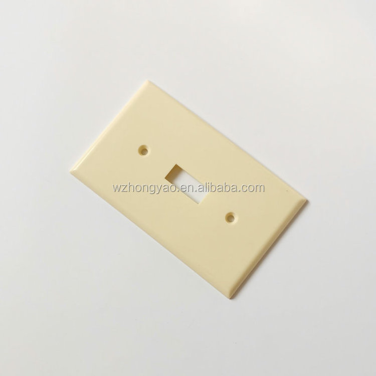 High quality american type wall plate ,1 gang toggle switch cover