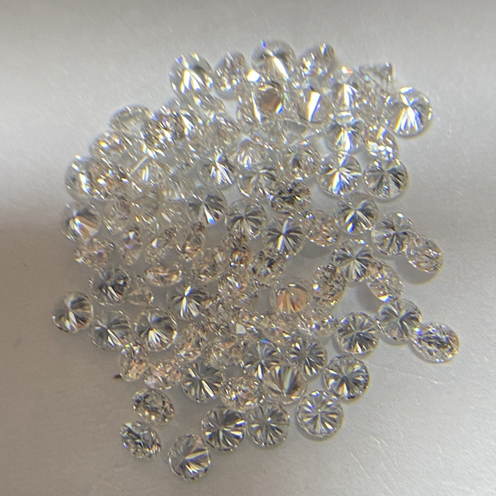 HQ GEMS 0.1 carat 3mm GH VS cvd diamond hpht diamond stone synthetic cvd diamond price for cuban