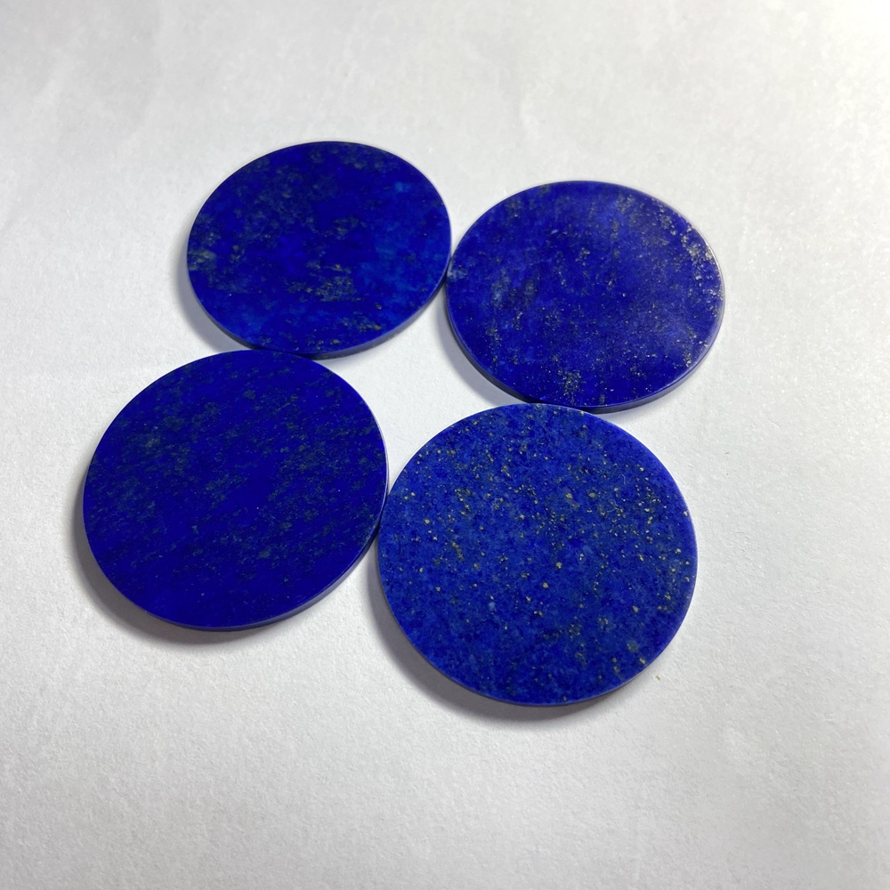 HQ Gems 5mm to 40mm big size round natural lapis lazuli loose gemstones