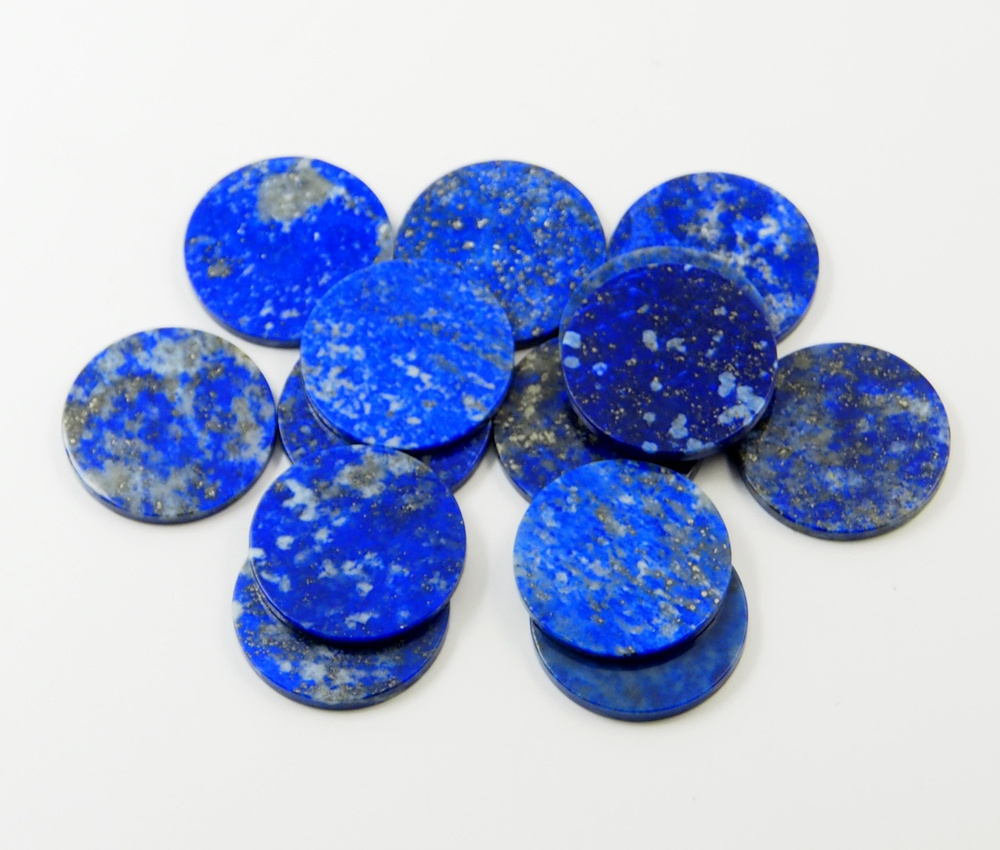 HQ Gems 5mm to 40mm big size round natural lapis lazuli loose gemstones