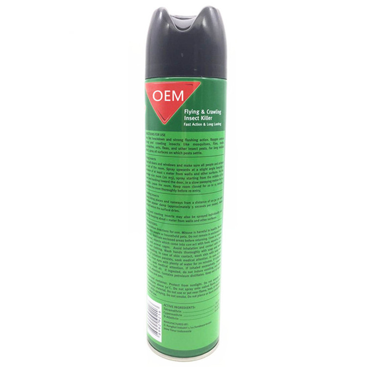 Factory Price Insecticide Flying Insect Killer Spray 0.47% Aerosol cockroach Killer