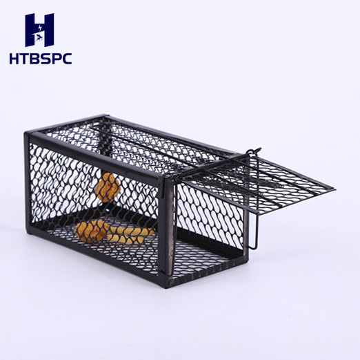 Traditional metal mouse trap cage reusable rat trap cage live mice trap for garden rodent control