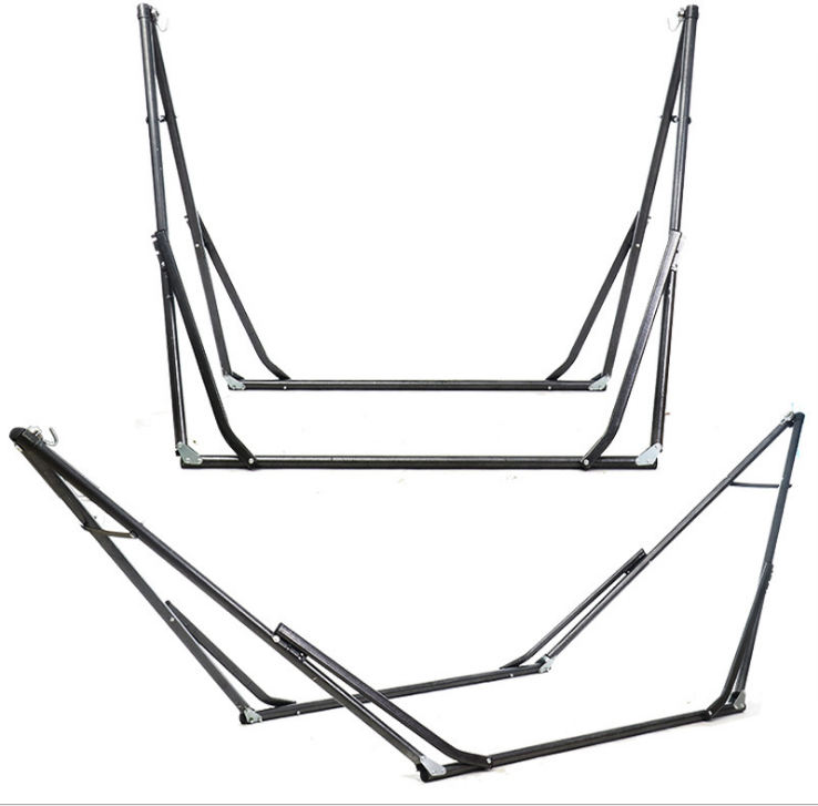 Outdoor Camping Double Hammock Stand Portable Hammock with Stand