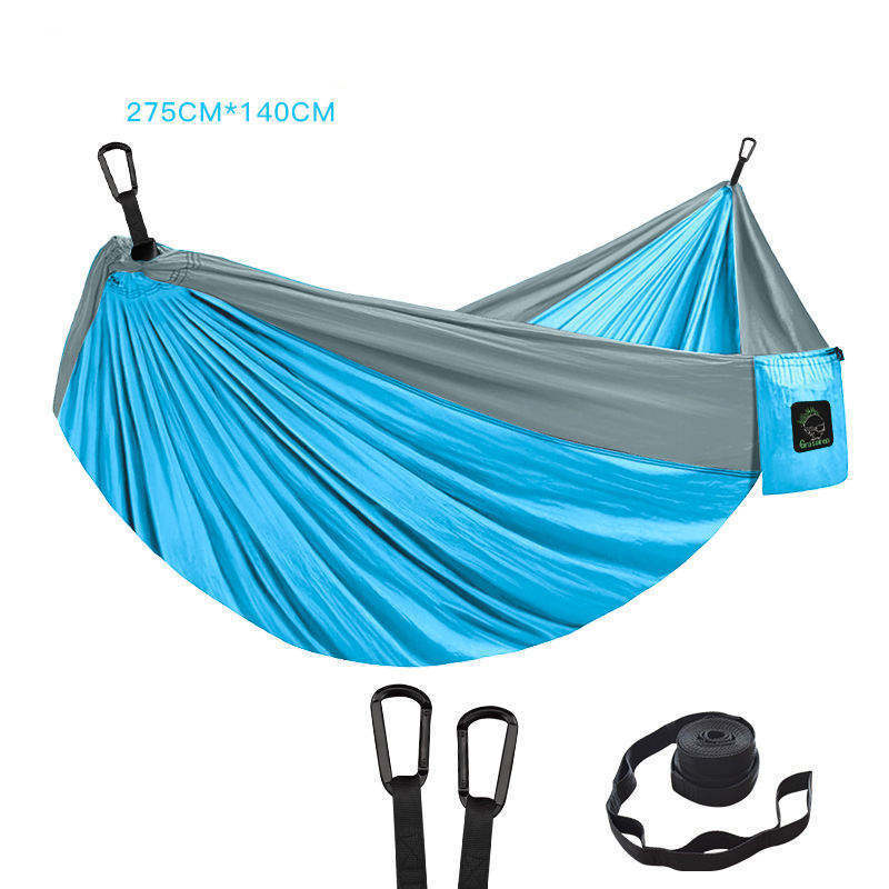 210T Nylon Portable Outdoor Furniture 2-Person Modern Design Camping Hammock with Mosquito Net for Parachute Tent