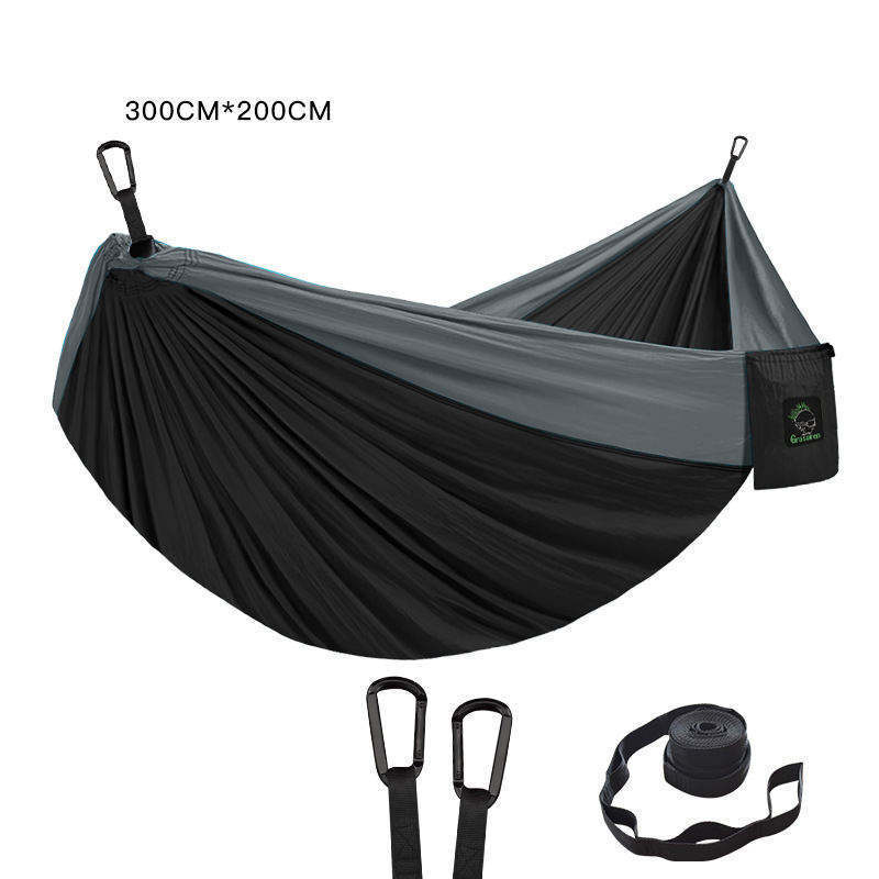 210T Nylon Portable Outdoor Furniture 2-Person Modern Design Camping Hammock with Mosquito Net for Parachute Tent