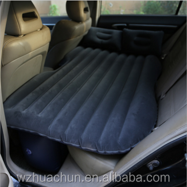 135x85x45cm Car Backseat Inflatable Bed Car Air Mattress Comfortable Sleep Bed with Pillow Bedroom Furniture Home Furniture