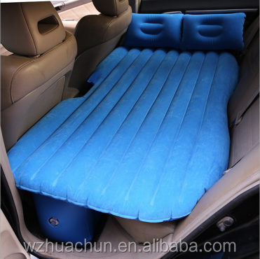 135x85x45cm Car Backseat Inflatable Bed Car Air Mattress Comfortable Sleep Bed with Pillow Bedroom Furniture Home Furniture