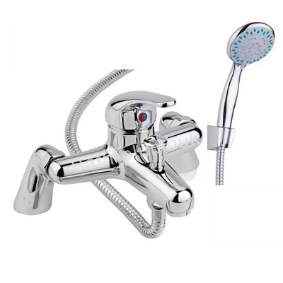 Bathroom Faucet Deck Mounted Bathtub Faucet Bath Faucet Bath Taps Shower Set Hot And Cold Mixer Two Holes England Style