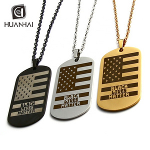 custom logo enamel laser engraving metal zinc alloy stainless steel 316 dog tags