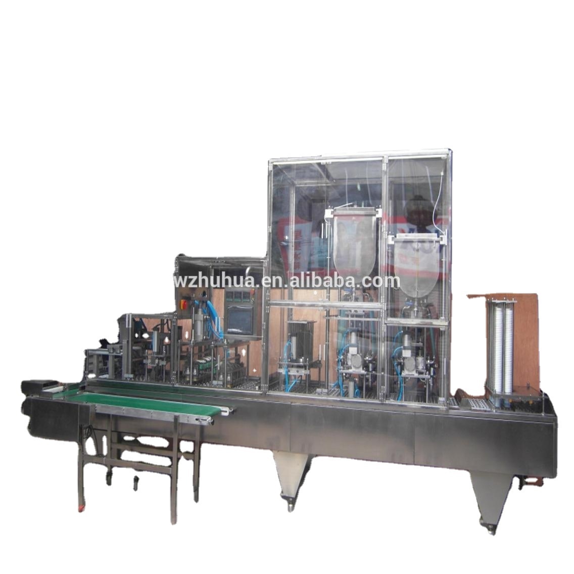 Full Automatic  water cup /yogurt filling sealing machine