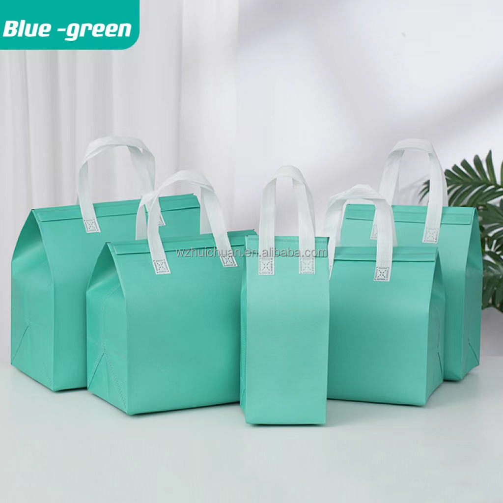 lake blue customized delivery insulated lunch colorful wine Eco-friendly spot shopping cold drinks cooler bag