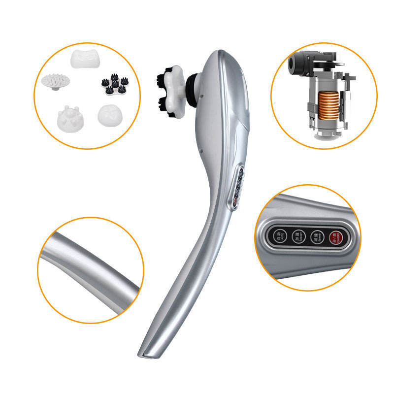 Electrical handle dolphin massager Household Multifunctional Vibration thrive handy body massager