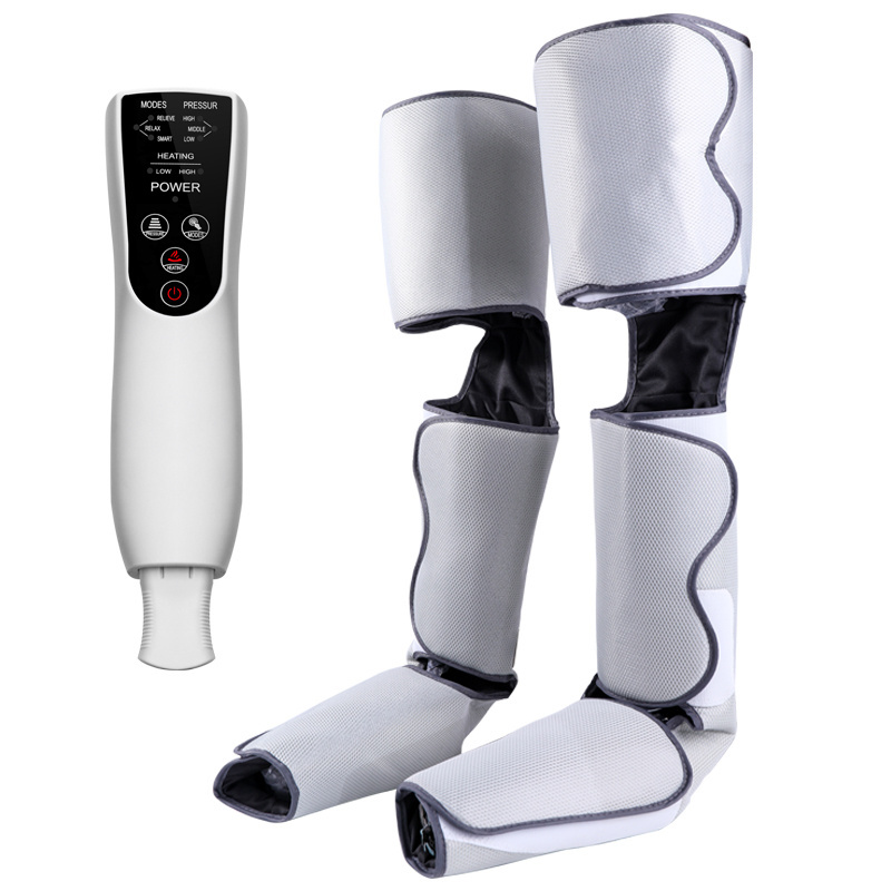 Leg Massager for Circulation - Foot and Calf Massager Air Compression Leg and Thigh Wraps Massage Boots Machine for Home Use Rel