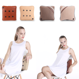 wireless car home travel massage pillow vibration massage chair seat cushion back massage cushion