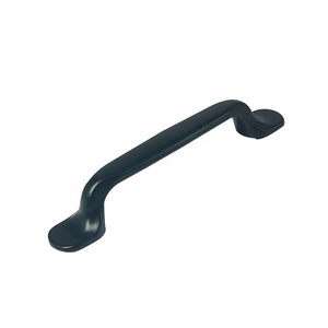 96mm Black Aluminum Cabinet Pulls Handles for Kitchen and Dresser Use Furniture Hardware Cupboard Drawer Knob Handles