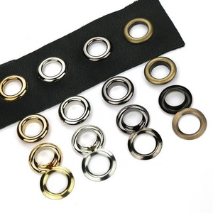 Factory custom hollow eyelets for car truck tarpaulin canvas metal air eyelets stainless steel metal grommets clothing eyelets