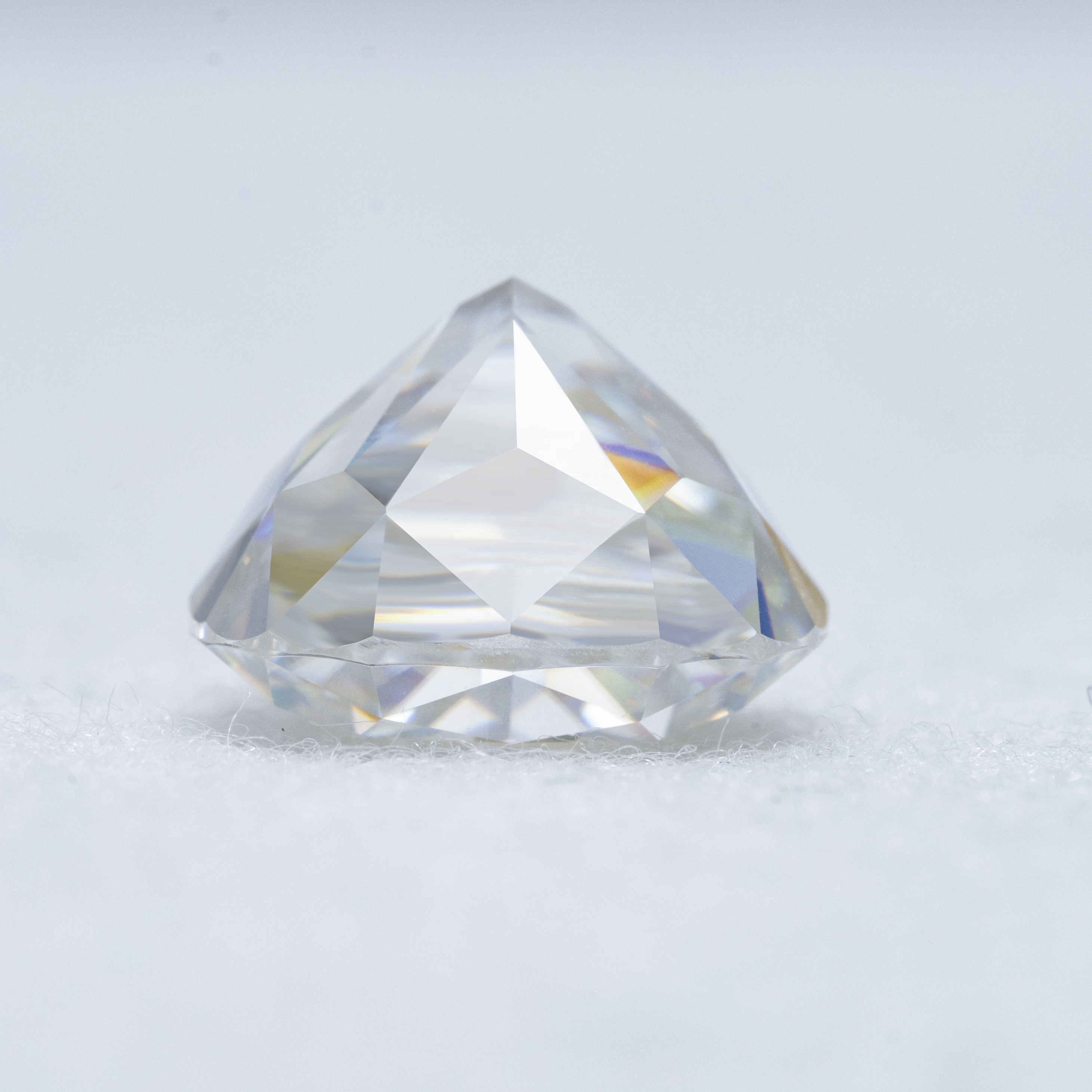 HanYu Wholesale White D Color Cushion Cut VVS GRA Certified Loose Synthetic Moissanite Diamond