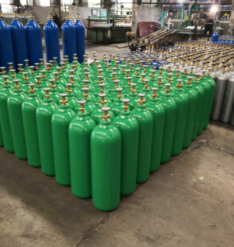 20L Outside diameter 219mm Seamless Steel Industrial and Medical Oxygen Gas Cylinder