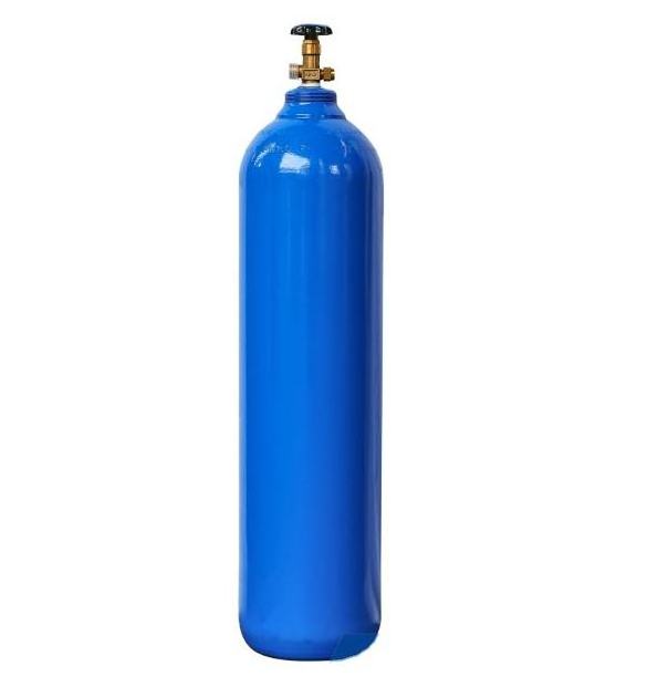 20L Outside diameter 219mm Seamless Steel Industrial and Medical Oxygen Gas Cylinder