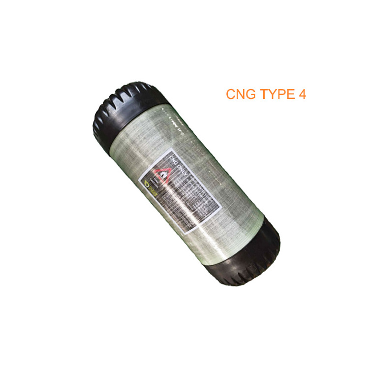 ISO11439 Type4 Gas Cylinder CNG4 Full-wrapped Compressed Natural Gas Tank for Vehicles