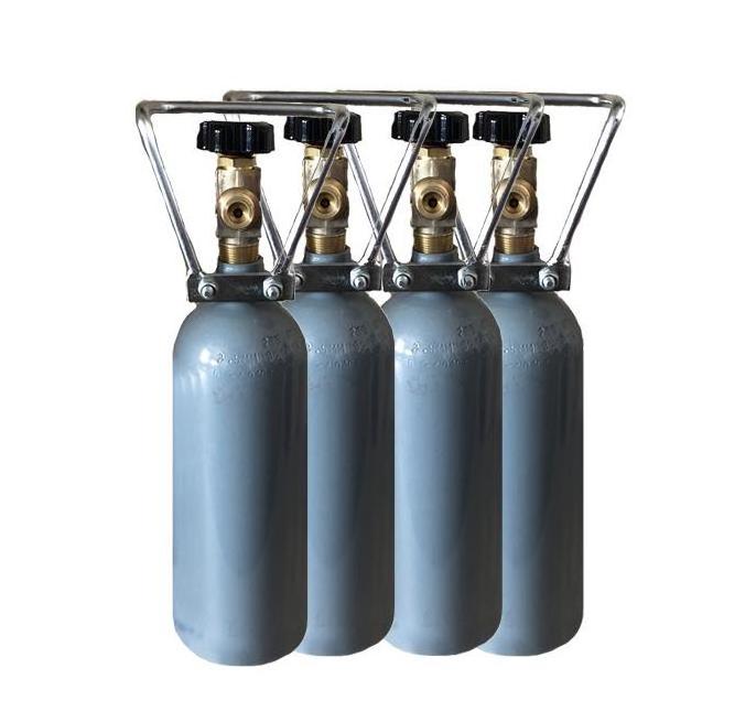 ISO 9809 2L Small Size Industrial Gas Cylinder Argon/Hydrogen/Nitrogen/O2 Gas Tank for Industrial Use