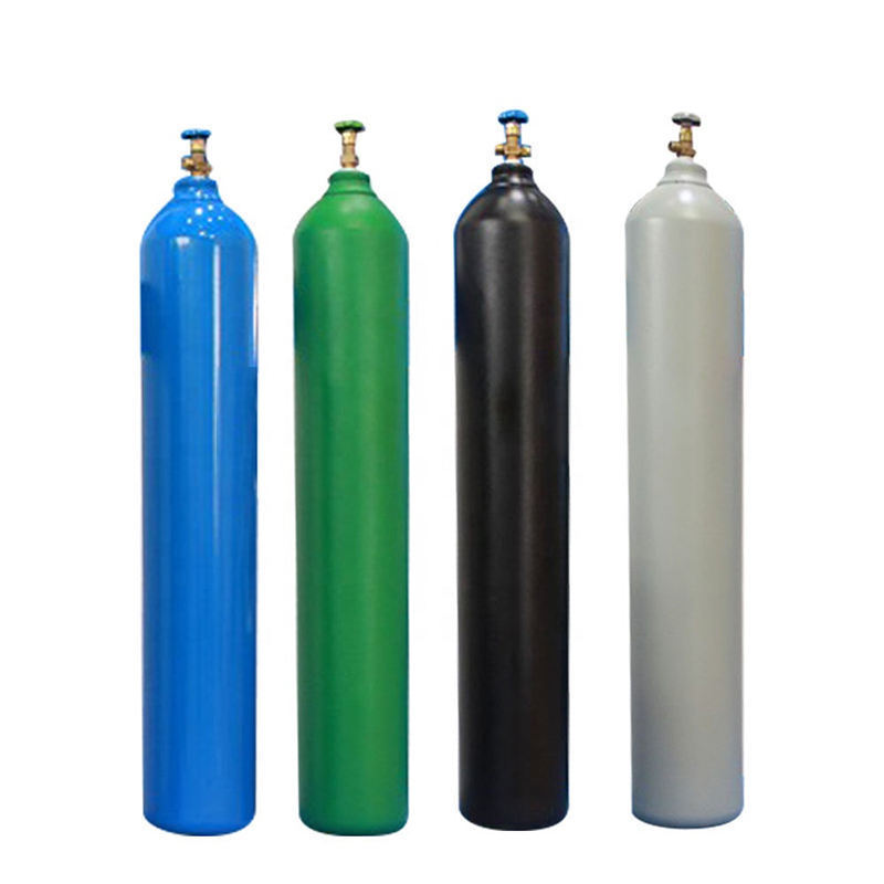 High Purity 200Bar 99.999% Helium Gas Refillable Helium Gas Tank 40L