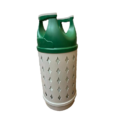 Composite Small Glass Fiber Mini Size Plastic LPG Gas Cylinder 10kg Propane Butane Tank