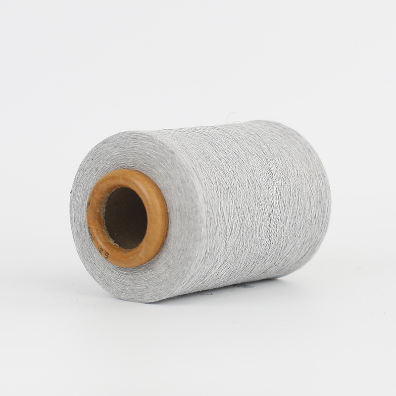 OE Recycled regenerated cotton polyester yarn for knitting socks production