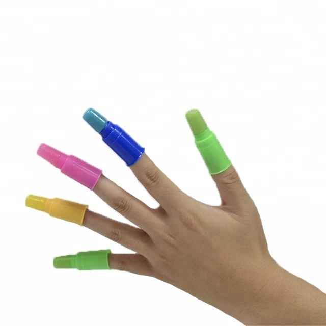 New arrived funny colorful finger lollipop for halal