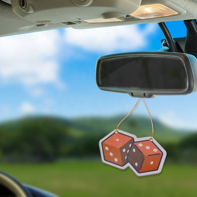 Cusrtom Mini Air Freshener Scented Hanging Card Aroma Air Deodorant Perfume Cards Flavour & Fragranceair Air Freshener