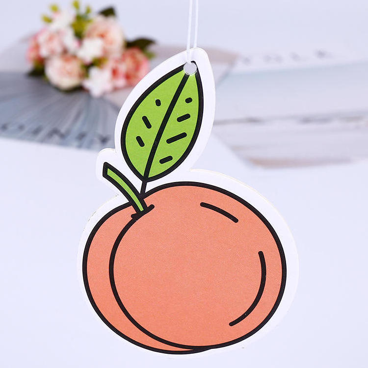 Custom Mini Air Freshener Scented Hanging Card with Flavour Fragrance In-Car Air Deodorant Perfume Cards