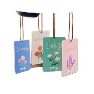 Cusrtom Mini Air Freshener Scented Hanging Card Aroma Air Deodorant Perfume Cards Flavour & Fragranceair Air Freshener