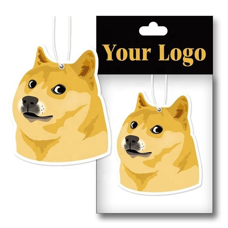 Customized Logo Air Freshener Paper Car Fragrance Deodorant Various Odors Wholesaler In-Car Placement